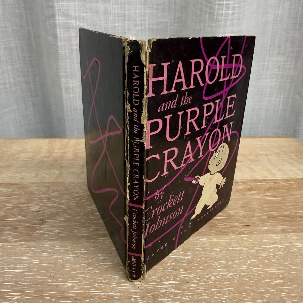 Harold And The Purple Crayon 1982 Edition